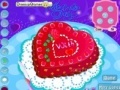 Gioco Valentine cake decoration