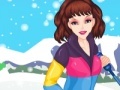 Gioco Girl on winter vacation