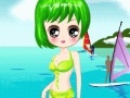 Gioco Kawaii lover beach dressup
