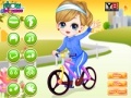 Gioco The Little Girl Learn Bicycle