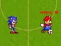 Gioco Mario Vs Sonic Football