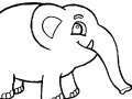 Gioco Paint elephant