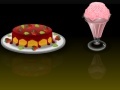 Gioco Cheese cake and apple ice cream