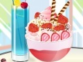 Gioco Strawberry ice cream decoration
