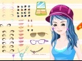Gioco The girl with blue hair