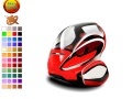Gioco Red round car coloring