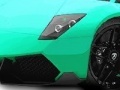 Gioco Little green car coloring 