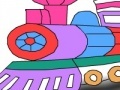 Gioco Great locomotive coloring