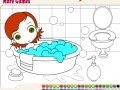 Gioco Jane in the bathroom coloring