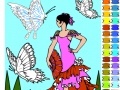 Gioco Dancer With Butterflies Coloring