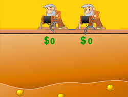 Gioco Gold Miner per due
