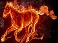 Gioco Flame horse puzzle