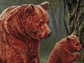 Gioco Big bear and puppy slide puzzle