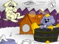 Gioco Playful puppies coloring page 2