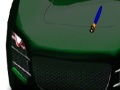 Gioco Fast green car coloring