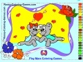 Gioco Rossy Coloring Games: lovers mouse