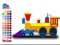 Gioco Fast locomotive coloring
