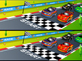 Gioco Racing Cartoon Differences