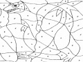Gioco Alone dinosaur coloring