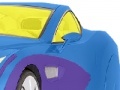 Gioco Fabulous car coloring