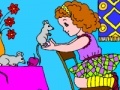 Gioco Coloring: Girlfriend mouse-norushki