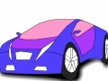 Gioco Perfect blue car coloring