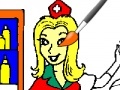 Gioco Coloring: Nurse
