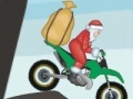 Gioco Santa on motorbike