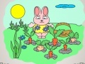 Gioco Painting: Bunny on the meadow