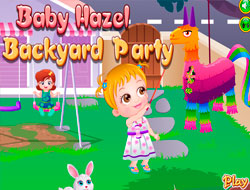 Gioco Baby Hazel Backyard partito.