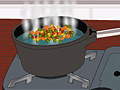 Gioco Cooking vegetable salad