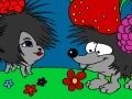 Gioco Coloring: Alluring Love Hedgehogs