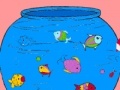 Gioco Little fishes in the aquarium coloring