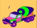 Gioco Pink concrete truck coloring 