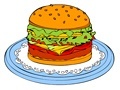 Gioco Online coloring Hamburger