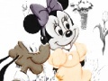 Gioco Mickey florist online coloring page