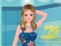 Gioco Lady In Blue Dressup