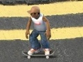 Gioco Riding on a skateboard in the park